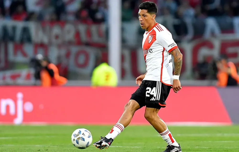 Enzo Pérez River Plate Belgrano Copa Liga 2023 (Foto: Getty Images)
