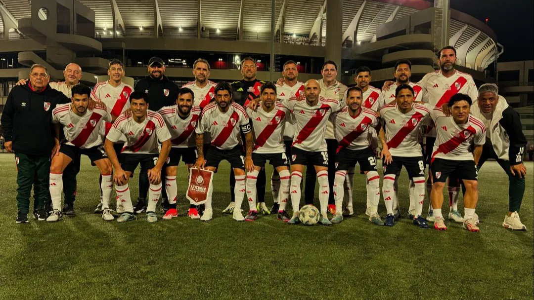 Equipo formación River Senior Chori (Foto: Liga Senior)