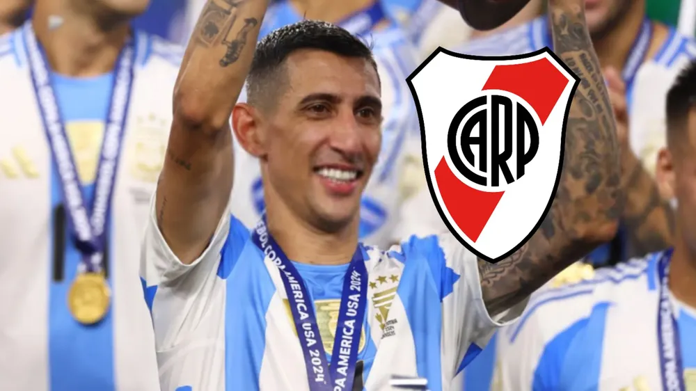 Ángel Di María Selección Argentina River camiseta chico