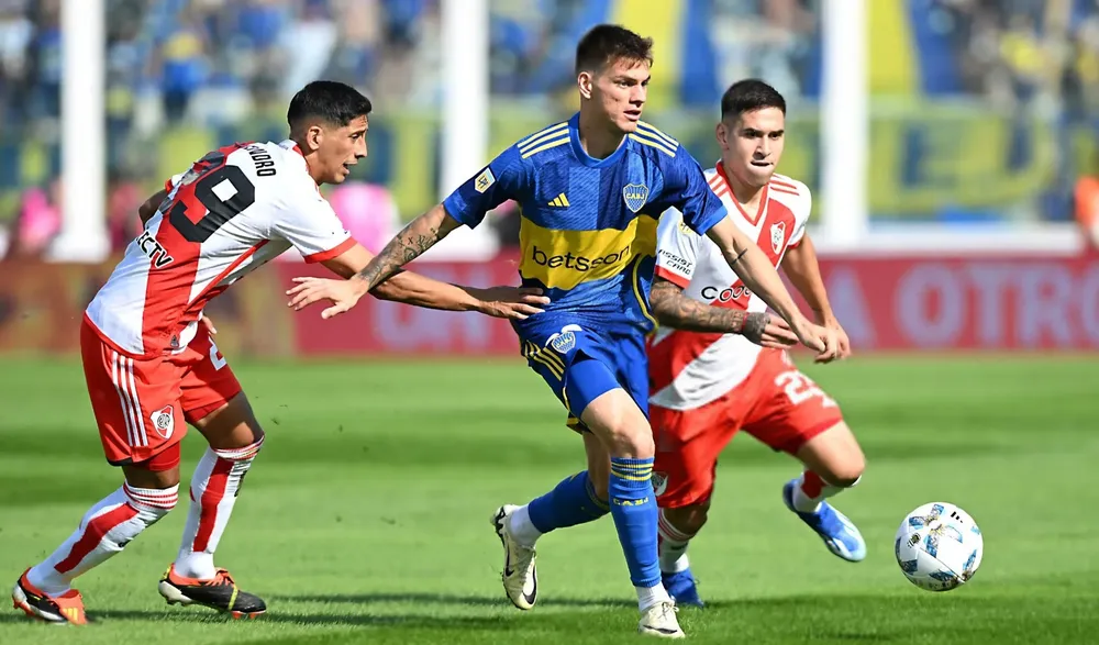 Aliendro Villagra Zenón River vs Boca Kempes