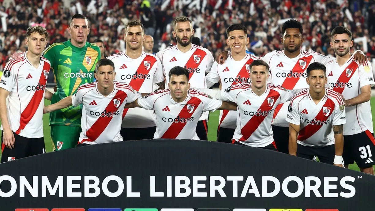 Formación River Colo-Colo Copa Libertadores (Foto: Matías Baglietto)