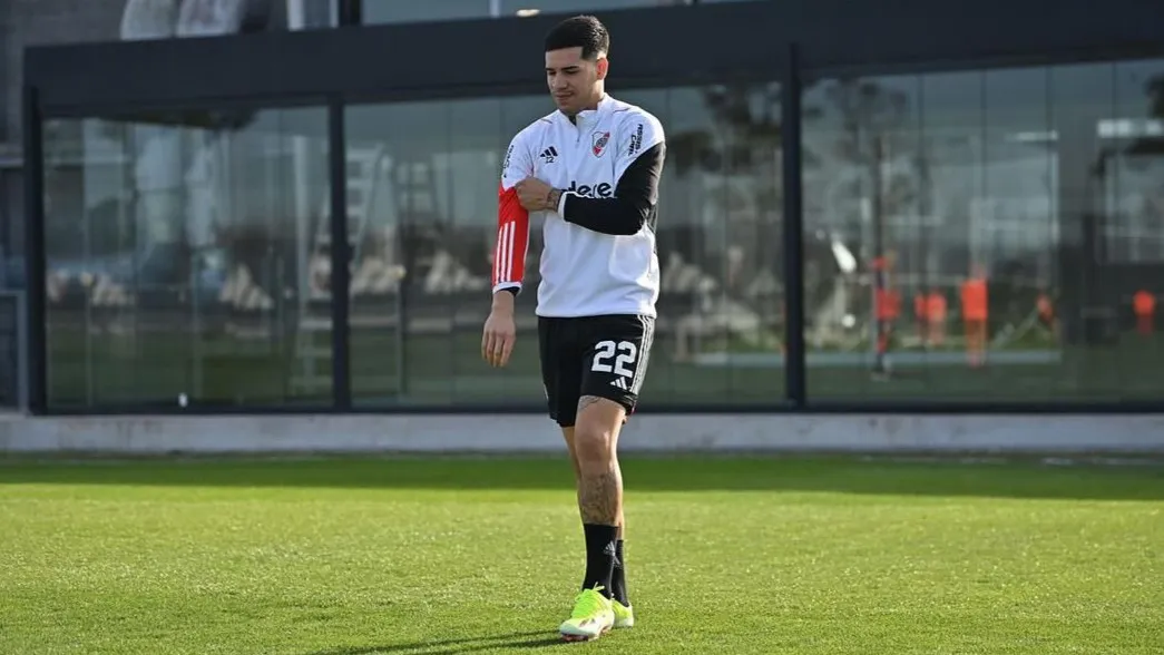 Daniel Zabala entrenamiento River (Foto: Instagram Daniel Zabala) 