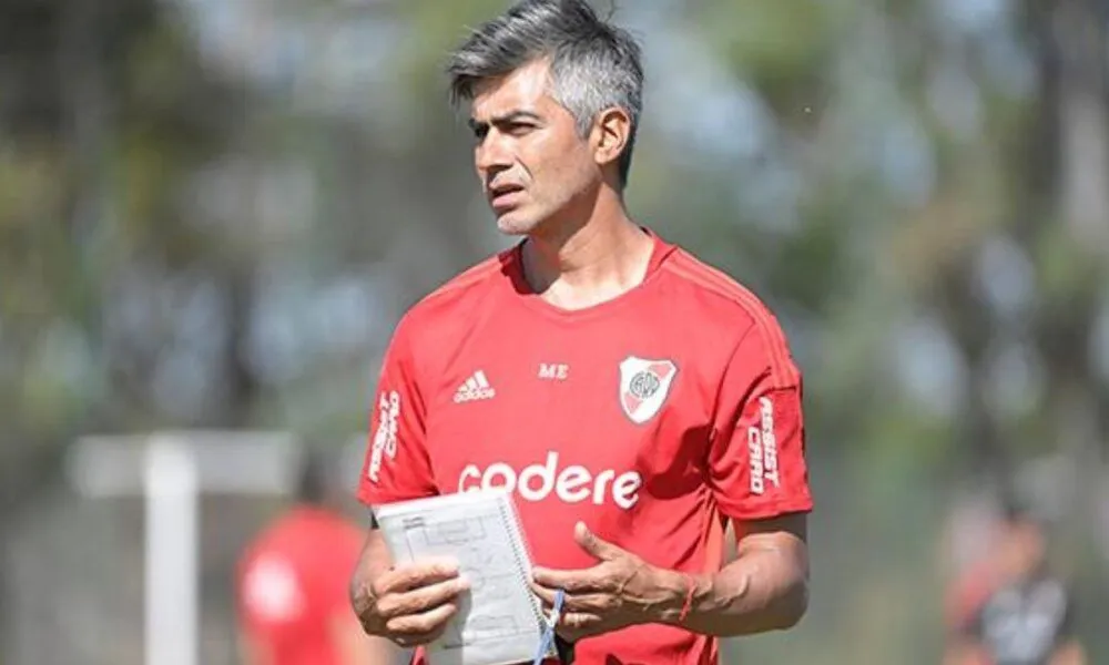 Marcelo Escudero DT interino River Plate