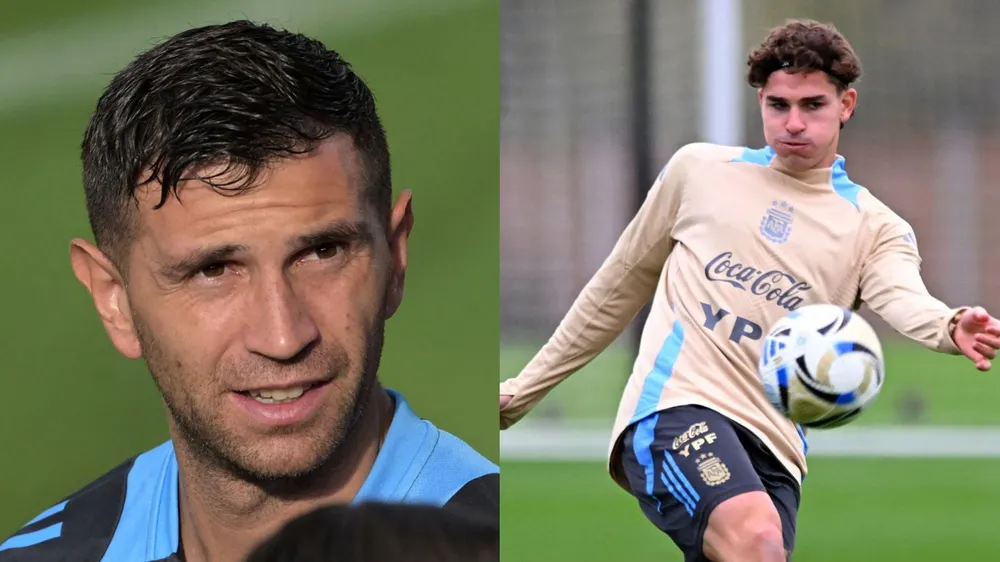Emiliano Dibu Martínez Julián Álvarez Selección  (Fotos: Getty Images)