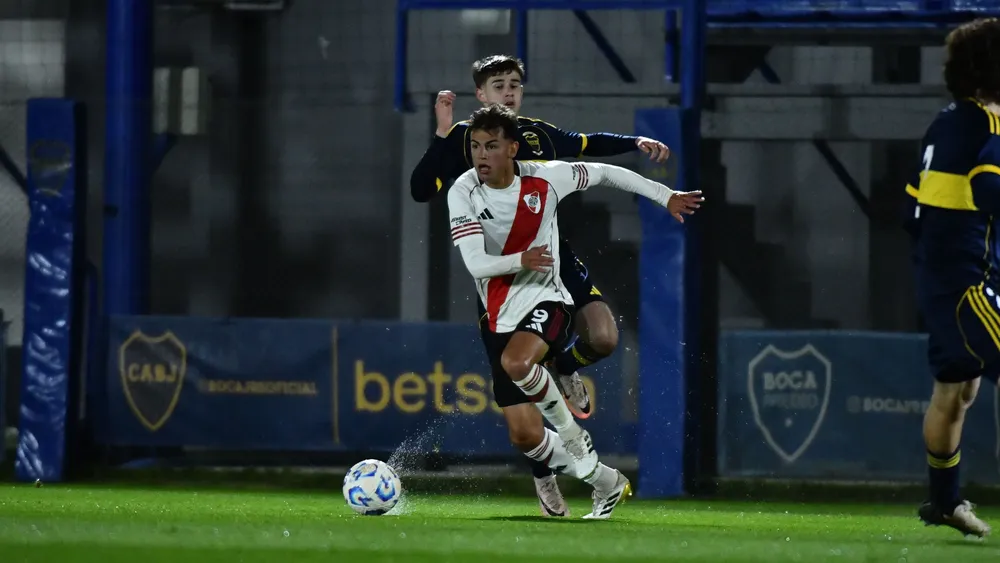 Joaquín Freitas Reserva River Boca Superclásico 