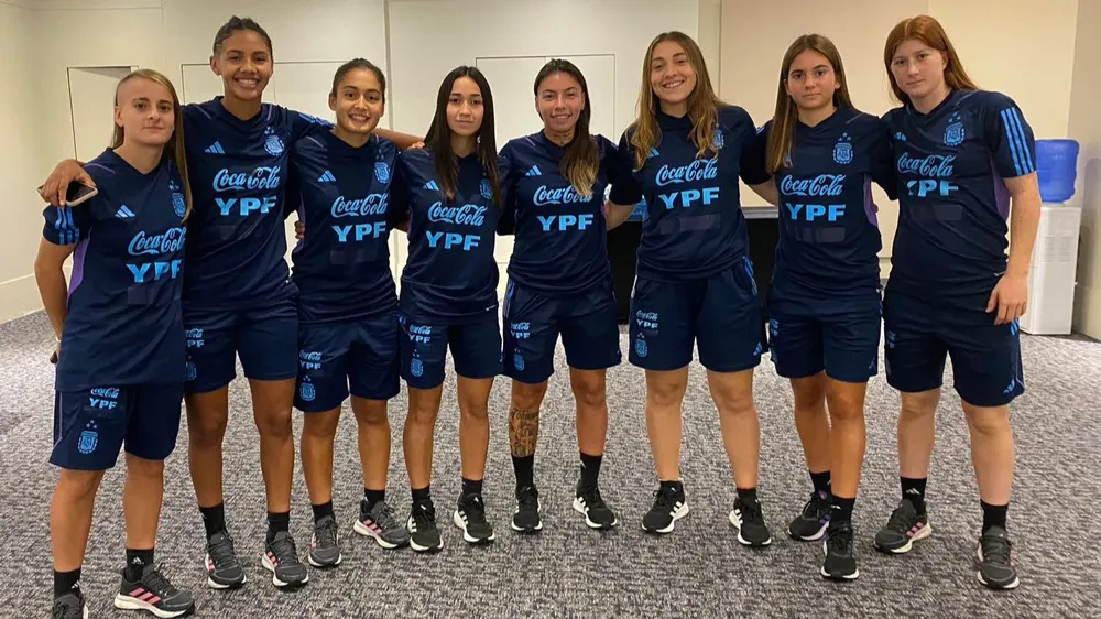 Jugadoras Femenino River Selección Argentina Sub20