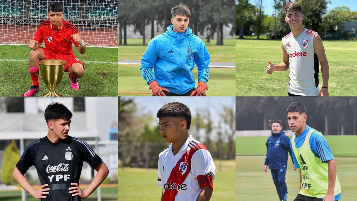 Dylan Martínez Ramiro Buratti Santiago Espíndola Juan Cruz Meza Felipe Esquivel Lautaro Pereyra