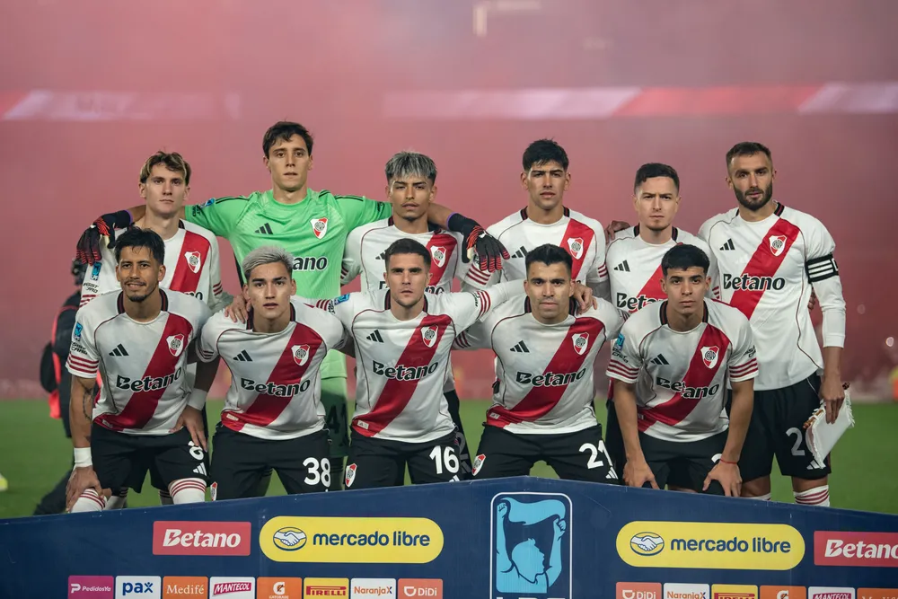 Formación River Plate vs Atlético Tucumán