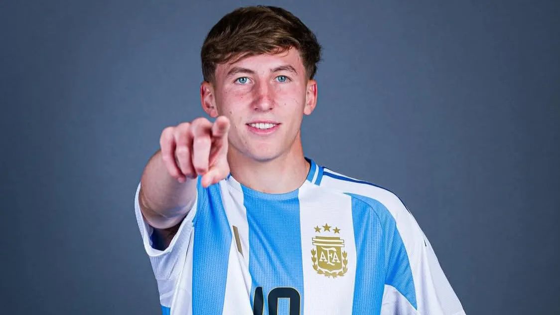Santino Andino Selección Argentina