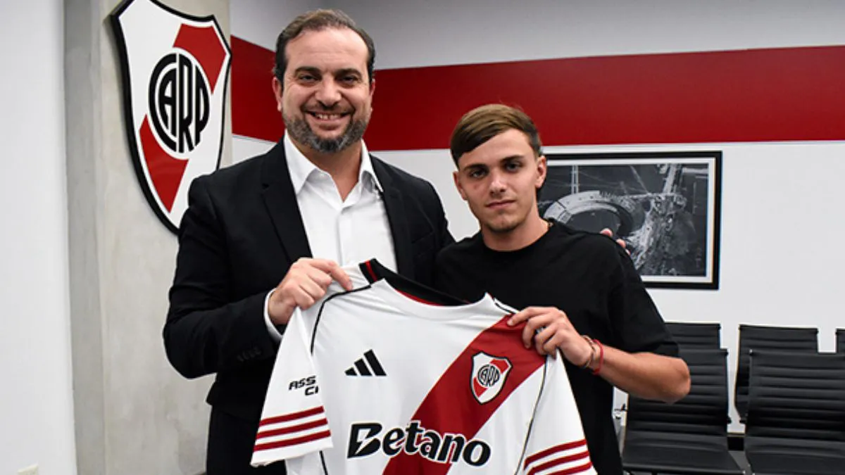 Mariano Barnao e Ignacio Zaballa (Foto: River Plate)