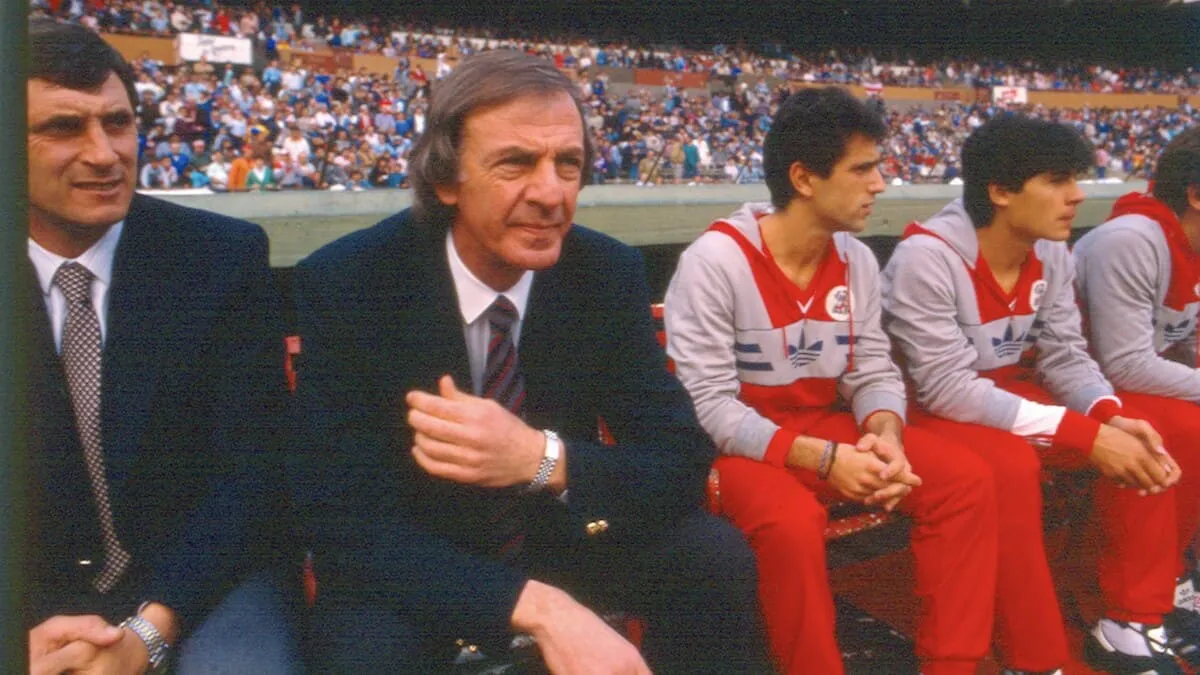 César Luis Menotti director técnico River (Foto: River Plate)