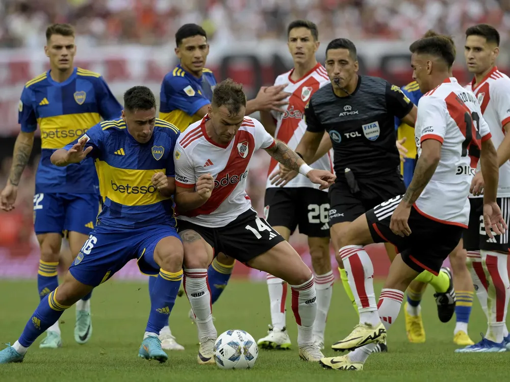 River Boca 25 de febrero 2024 Copa LPF