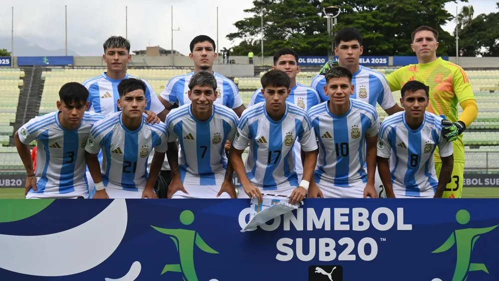 Formación Argentina sub 20 Chile Sudamericano