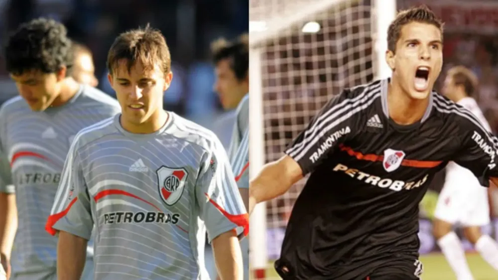 Camiseta River alternativas gris 2008 y negra 2011 