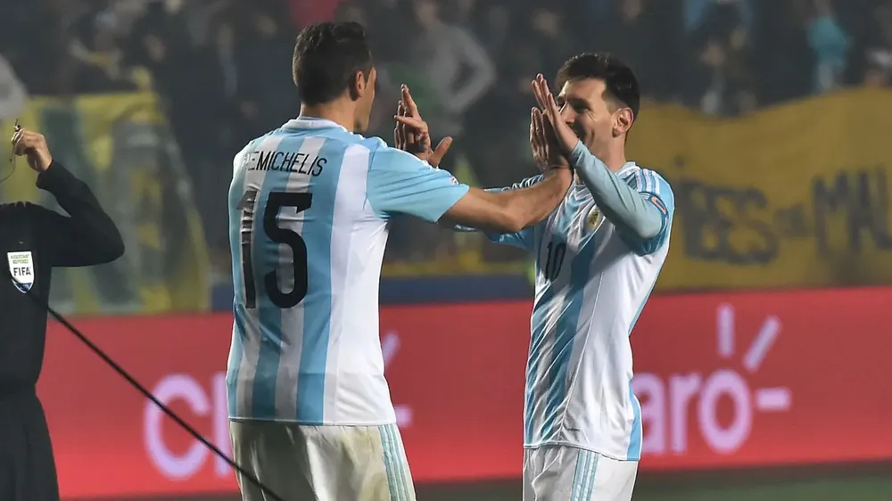 Demichelis Martín Lionel Messi selección Argentina