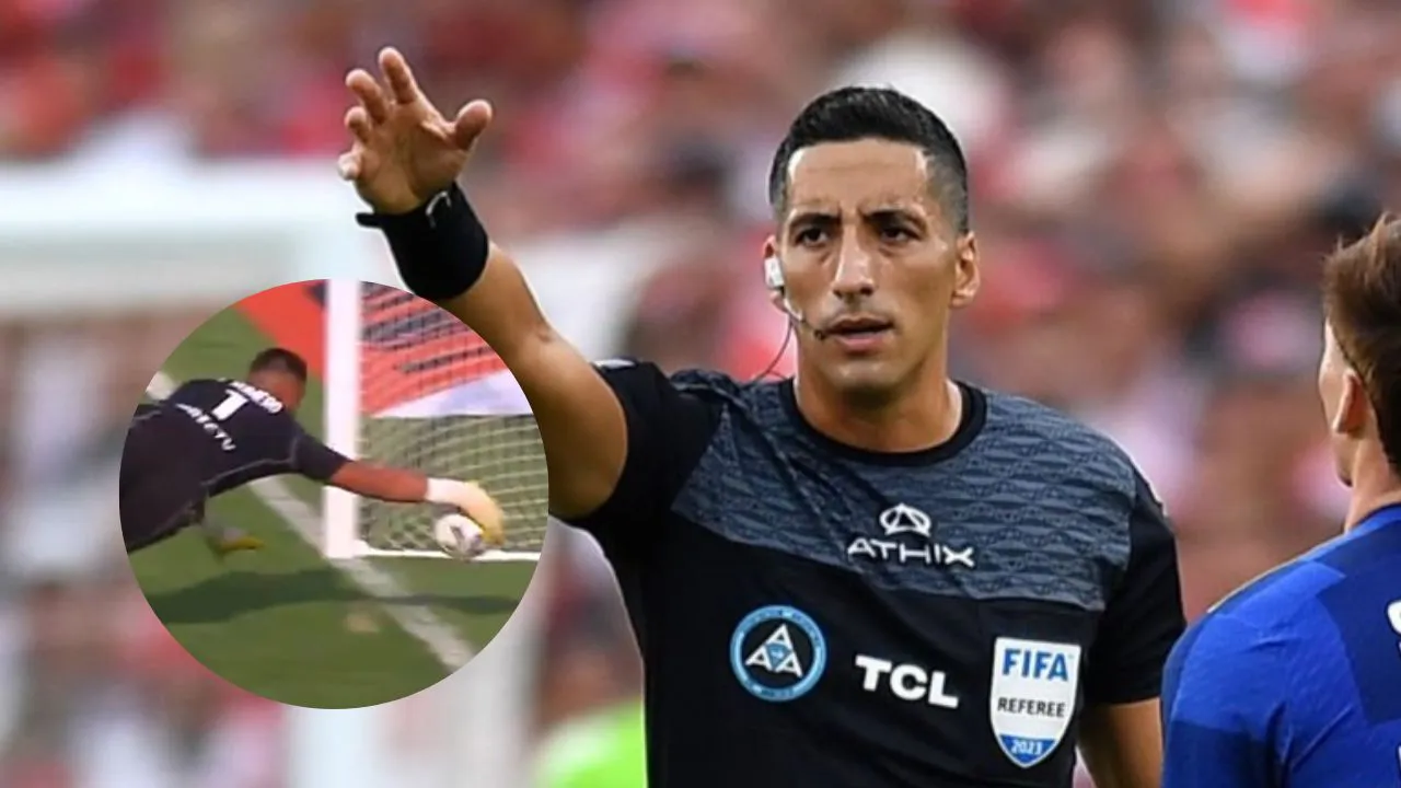 Falcón Pérez gol anulado River 