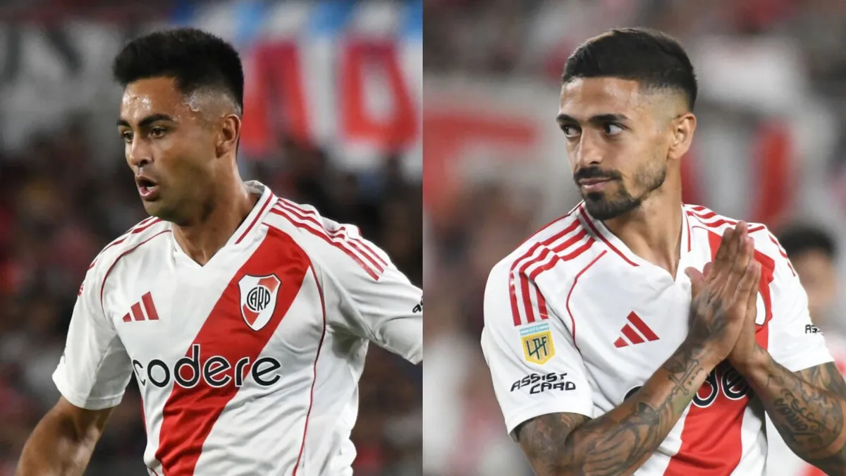 Gonzalo Pity Martínez Manuel Lanzini River (Fotos: Getty Images)