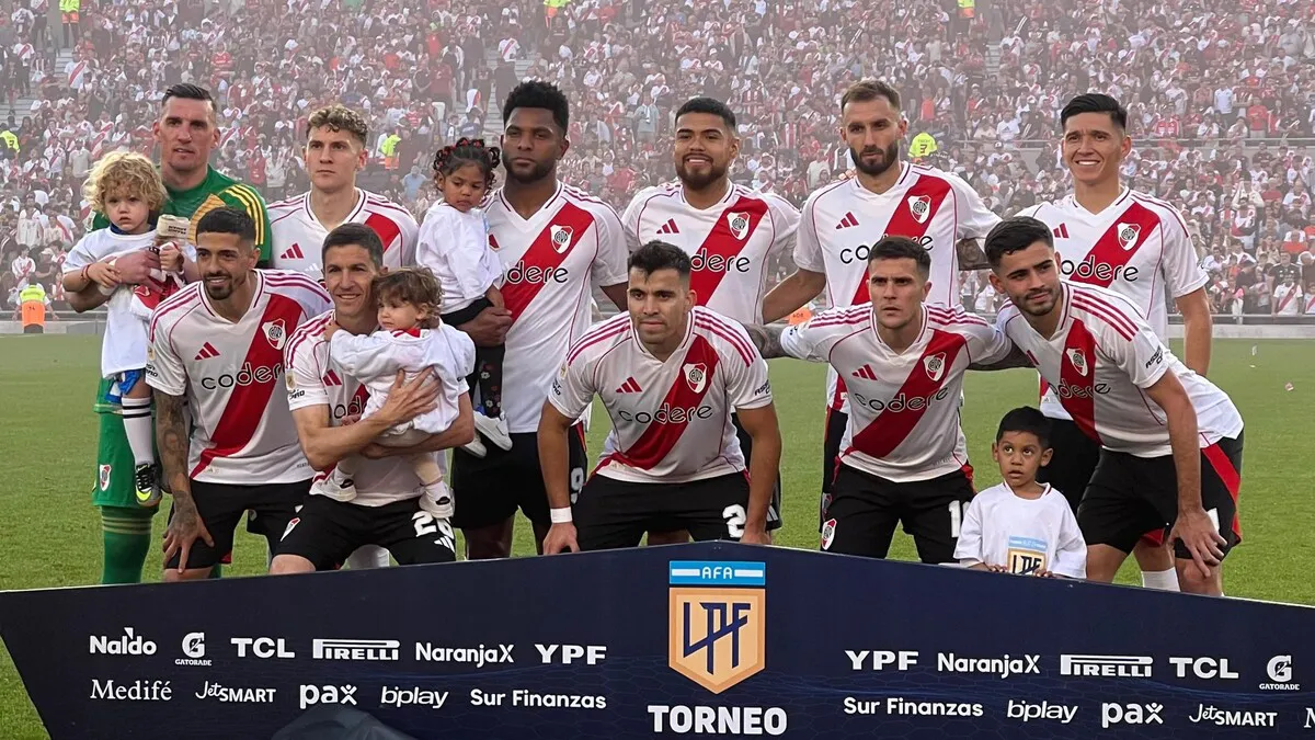 Formación River Talleres Liga 2024 (1)