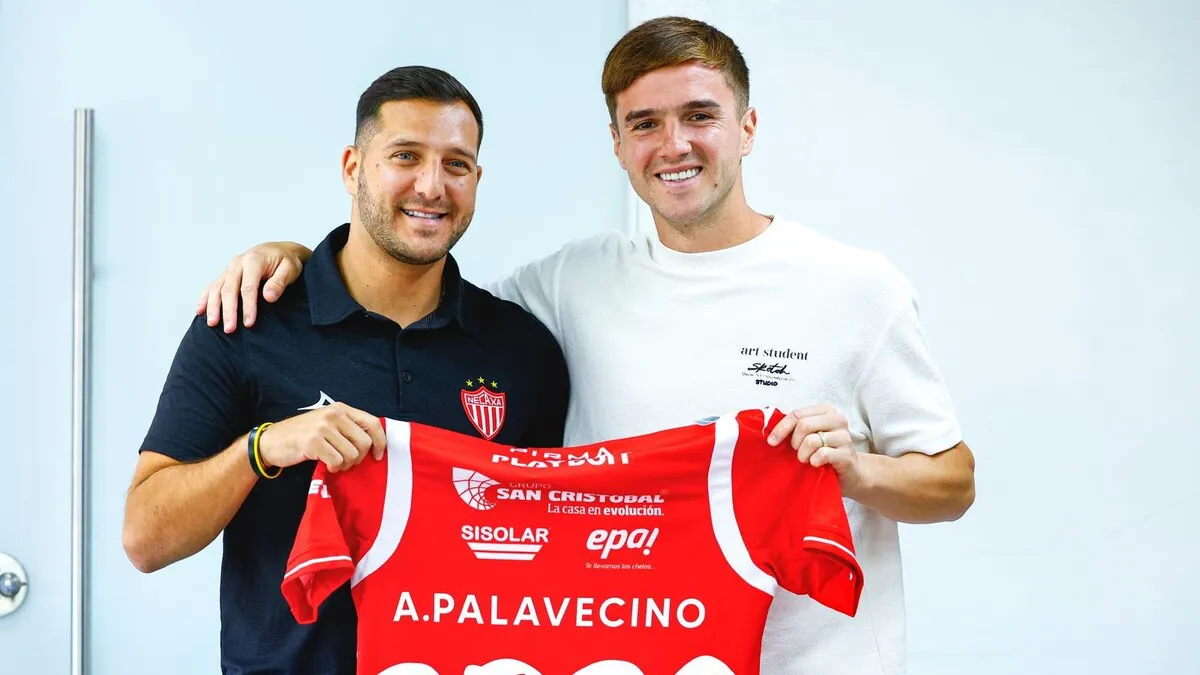 Agustín Palavecino Necaxa (Foto: @ClubNecaxa)
