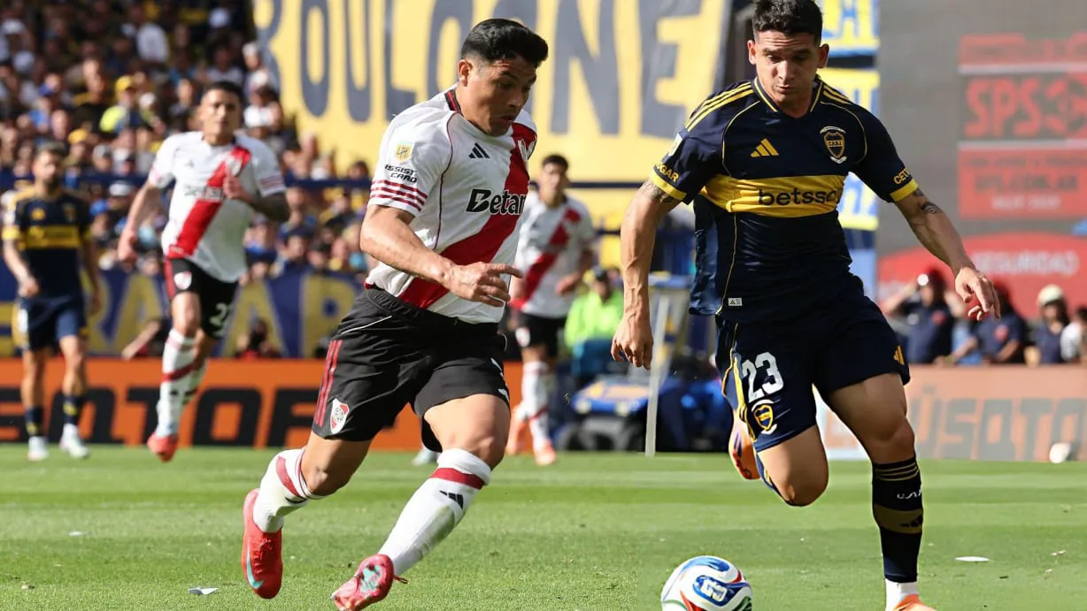 Maxi Salas River Boca Superclásico 2025