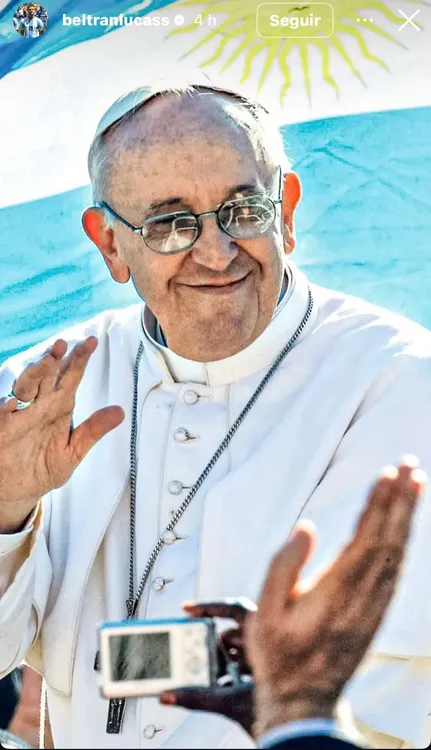 El mensaje de despedida de Lucas Beltrán