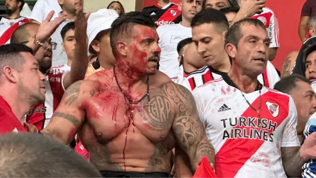 Fuerte enfrentamiento en Perú: la gente de River vs la policía