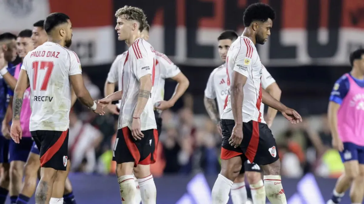 Libertadores 2025 River perdió margen en la tabla anual