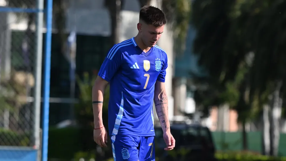 Franco Mastantuono Selección Argentina Sub 20