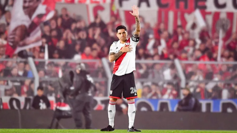 "De River no se va": el grito de los hinchas para Enzo Pérez
