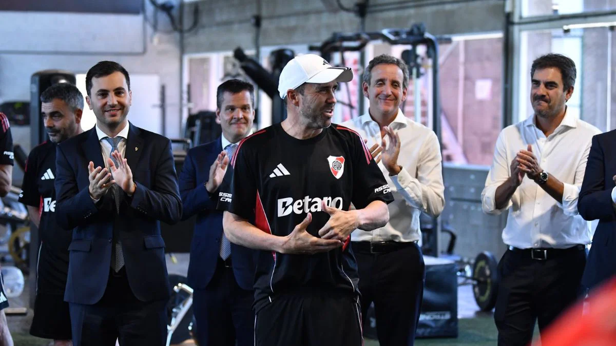 Coudet Di Carlo Villarroel. (Foto: River Plate)