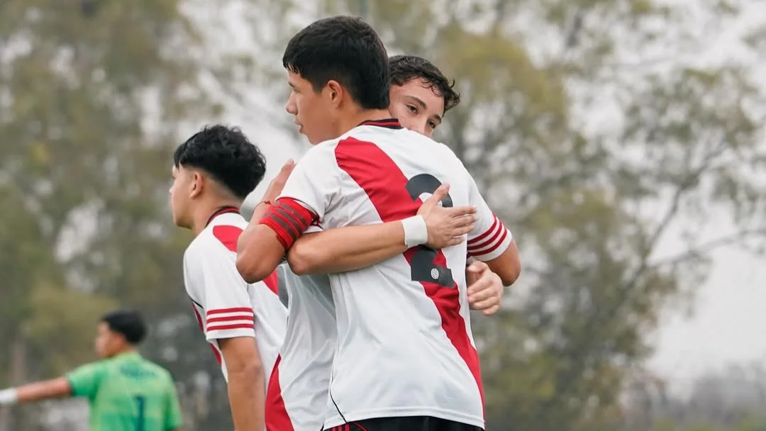 Festejo gol inferiores River plate (Foto: River Plate)