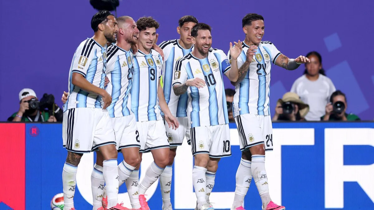 Selección Argentina festejo gol (Foto: Selección Argentina)