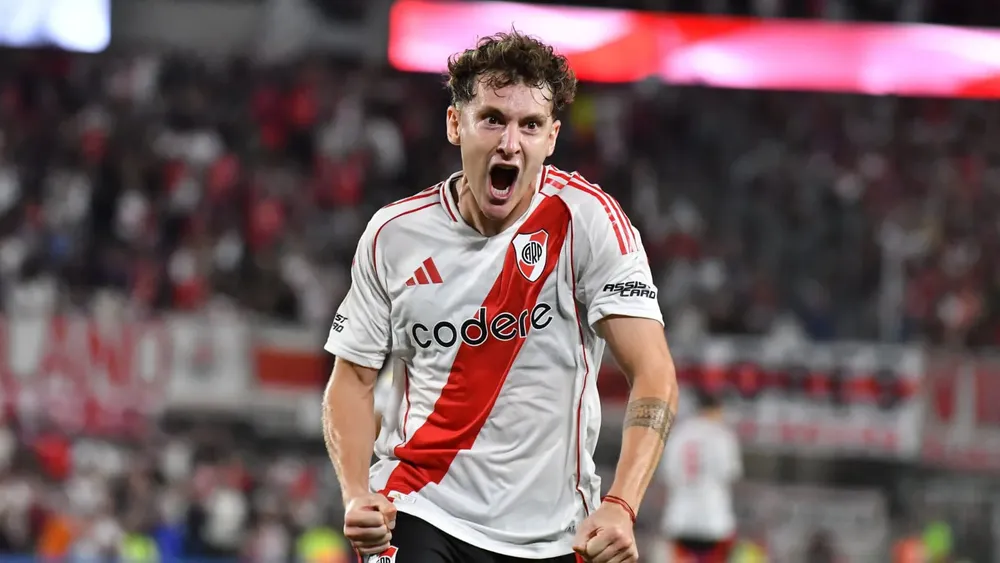 Facundo Colidio River festejo gol Monumental (Foto: River Plate)