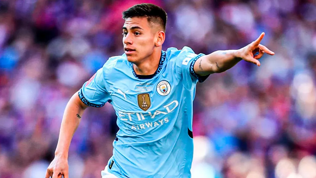 Claudio Echeverri debut Manchester City FA Cup final