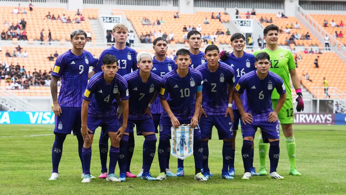 Formación Argentina Mundial Sub-17 Polonia (1)