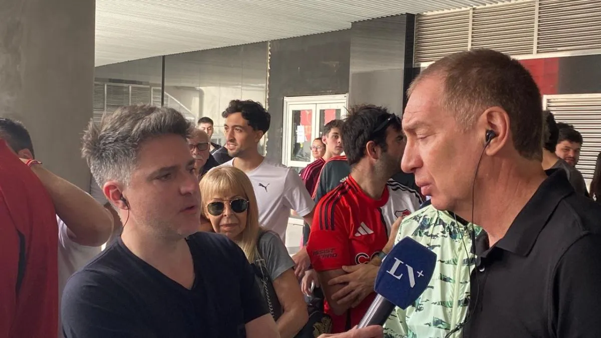 Diego Santilli se presentó a votar en River