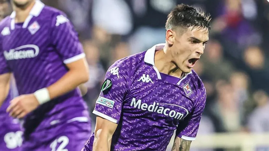 Gol Lucas Martínez Quarta Fiorentina (Foto: Lucas Martínez Quarta)