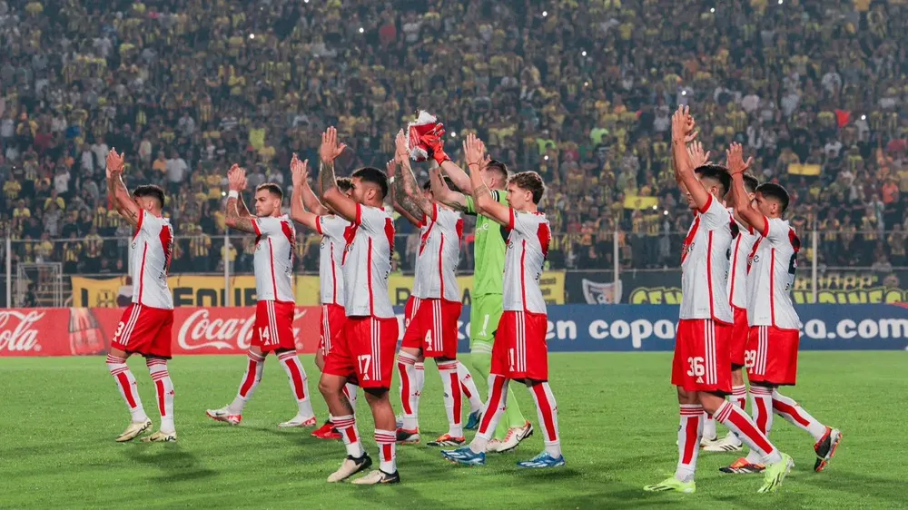 Jugadores River Deportivo Táchira Copa Libertadores 2024 (Foto: River Plate)