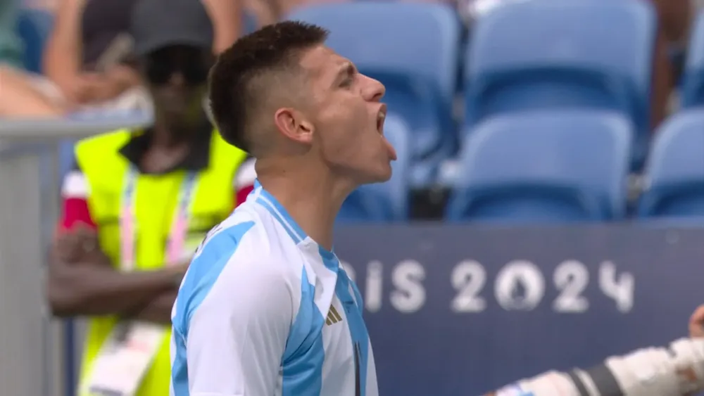 Claudio Echeverri gol Argentina Juegos Olímpicos