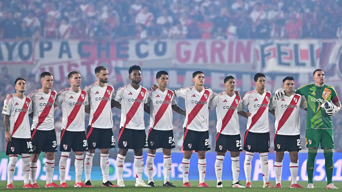 Formación River Rosario Central 2025 (Foto: Getty Images)