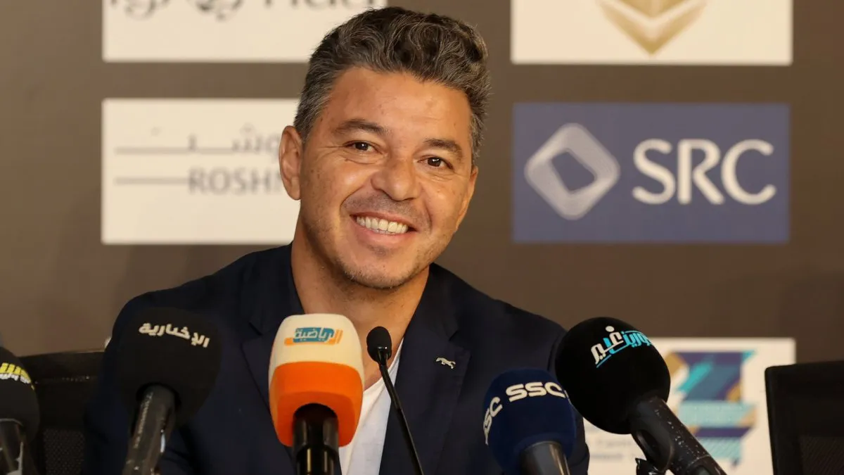 Conferencia Marcelo Gallardo Al-Ittihad