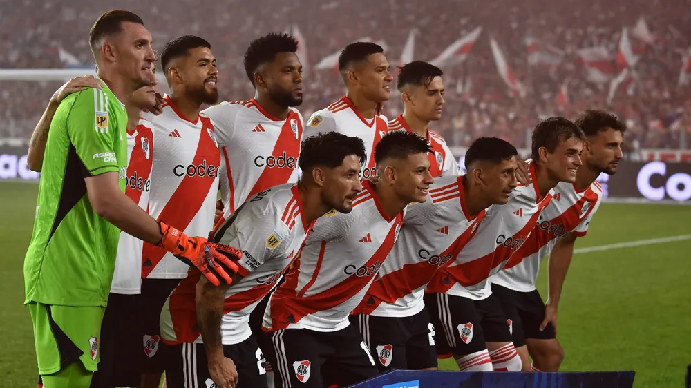 Once inicial River equipo Estadio Monumental
