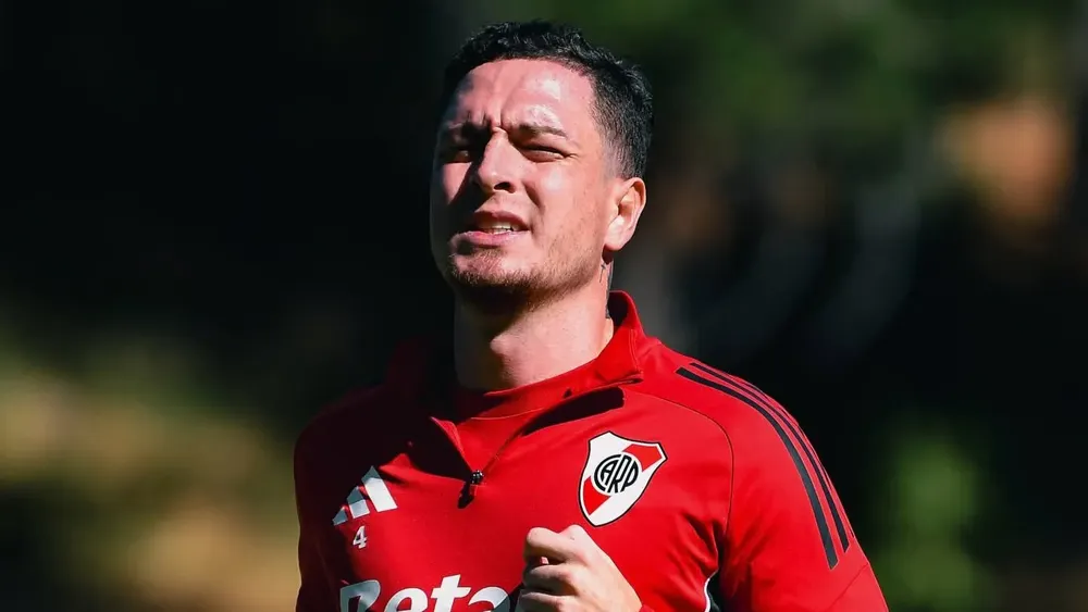Aníbal Moreno River entrenamiento (Foto: River Plate)