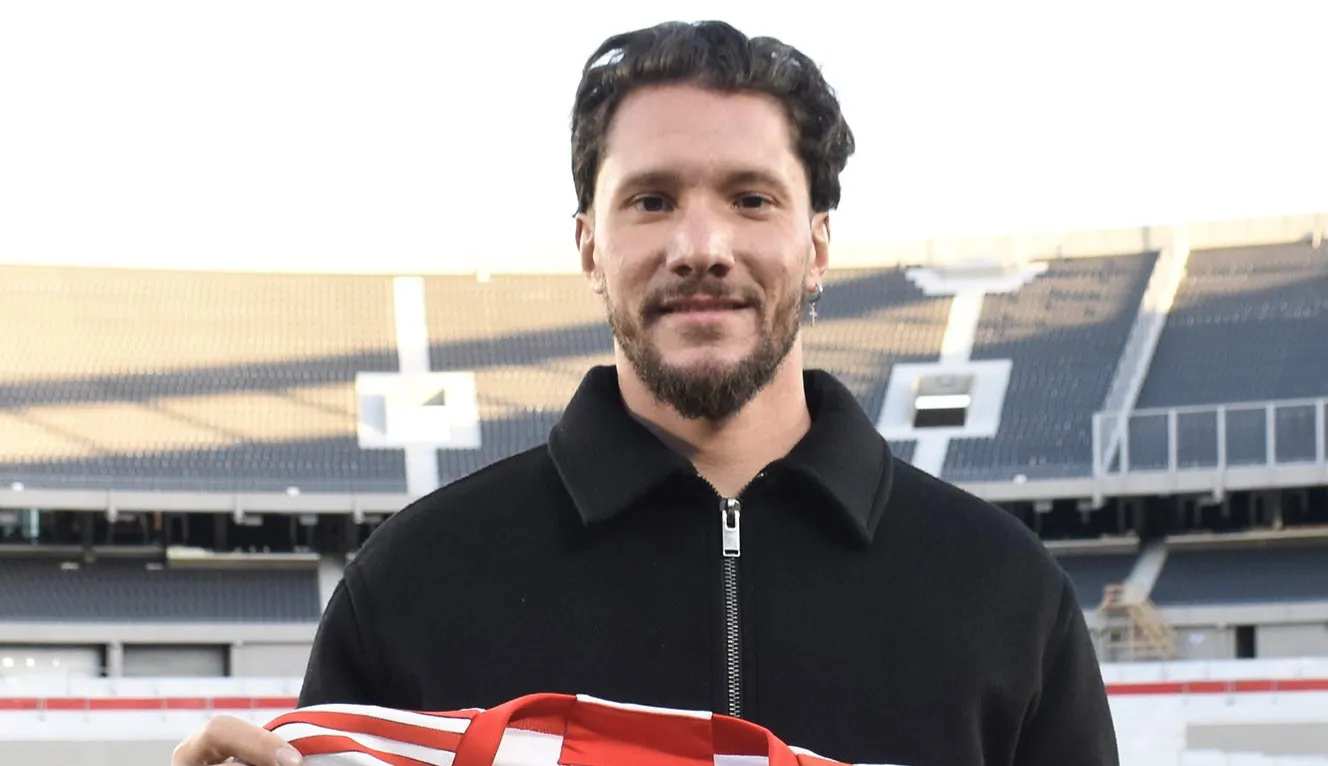 Jeremías Ledesma primer día estadio Monumental River