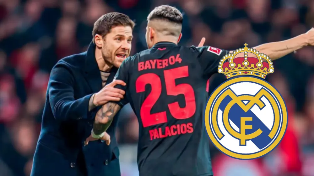 Exequiel Palacios Xabi Alonso Real Madrid