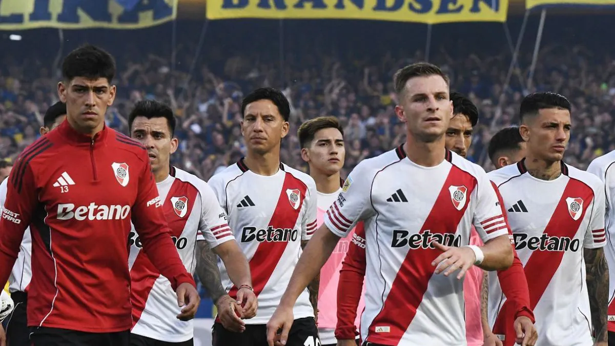 Jugadores de River Boca