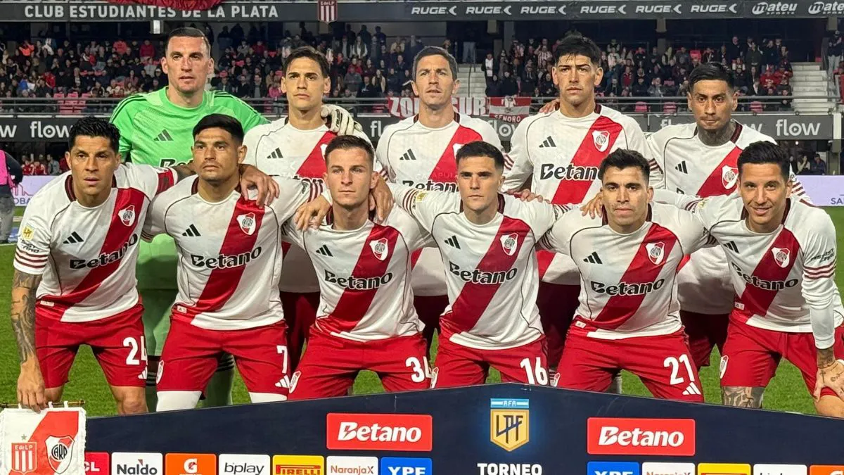 Formación River vs. Estudiantes