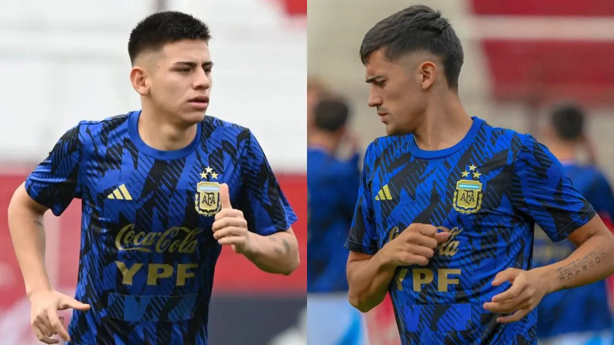 Claudio Echeverri Pablo Solari - Argentina Sub 23