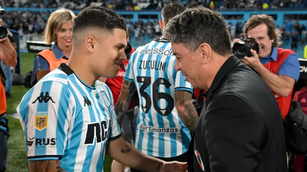 Abrazo Juanfer Quintero Gallardo River Racing-1 (Foto: Getty Images)