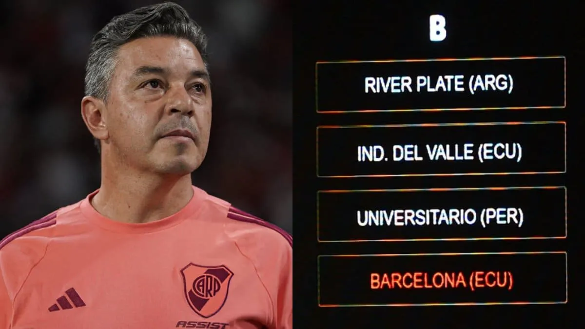 Marcelo Gallardo grupo Libertadores 2025
